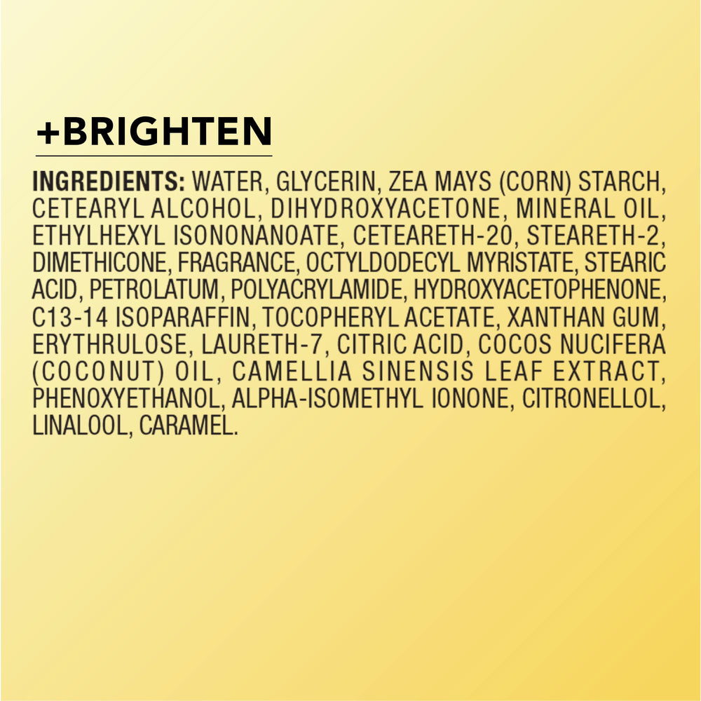 Packaging image showing the Jergens Natural Glow ingredients and 2-pack box.