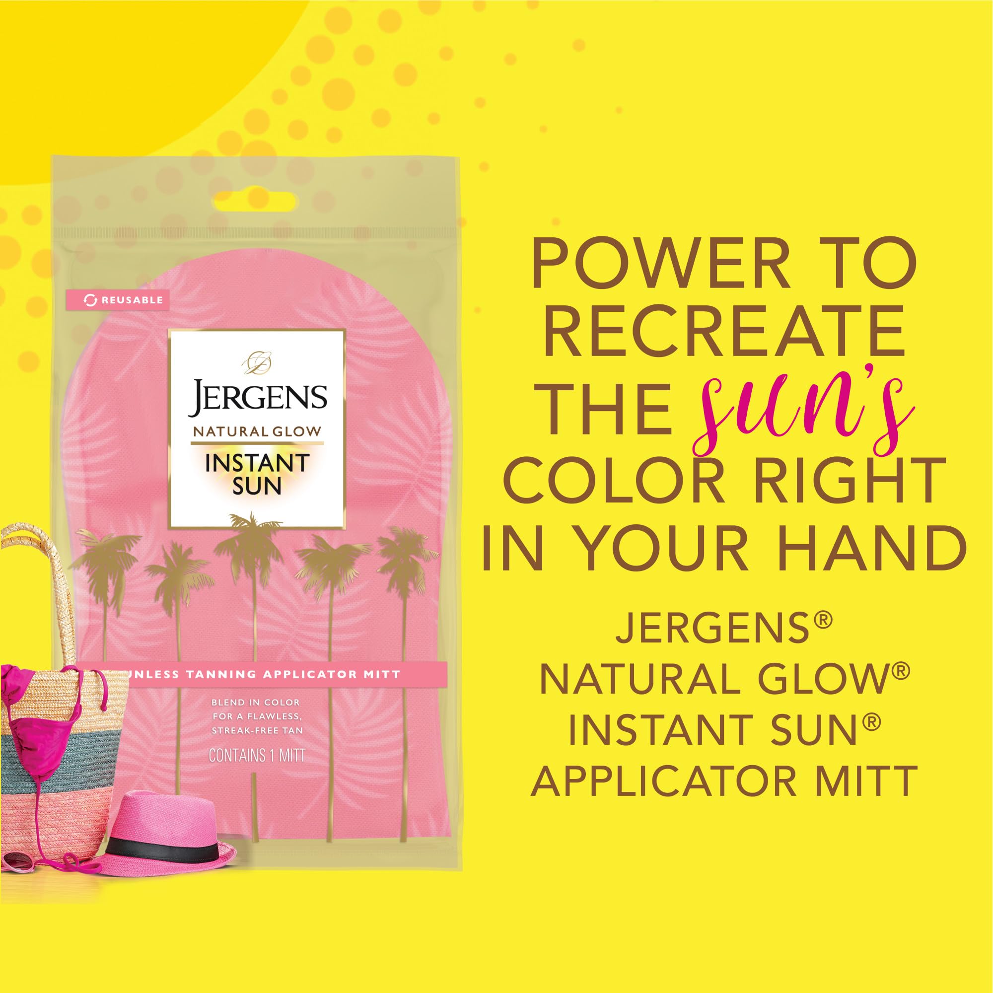 Con Jergens Natural Glow, el lado aterciopelado difumina con precisión.