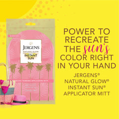 Con Jergens Natural Glow, el lado aterciopelado difumina con precisión.