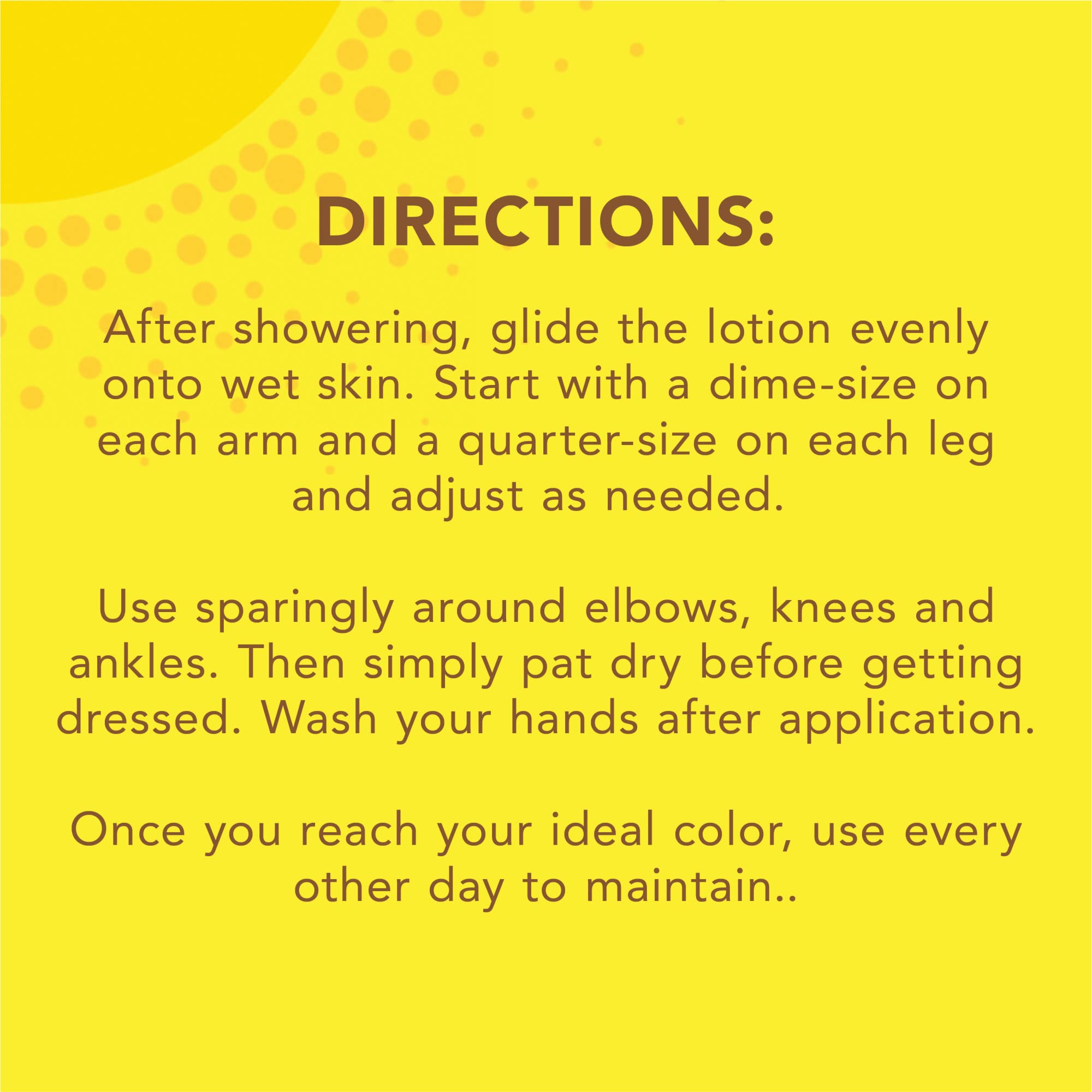Secado rápido para vestir sin retrasos con Jergens Natural Glow.