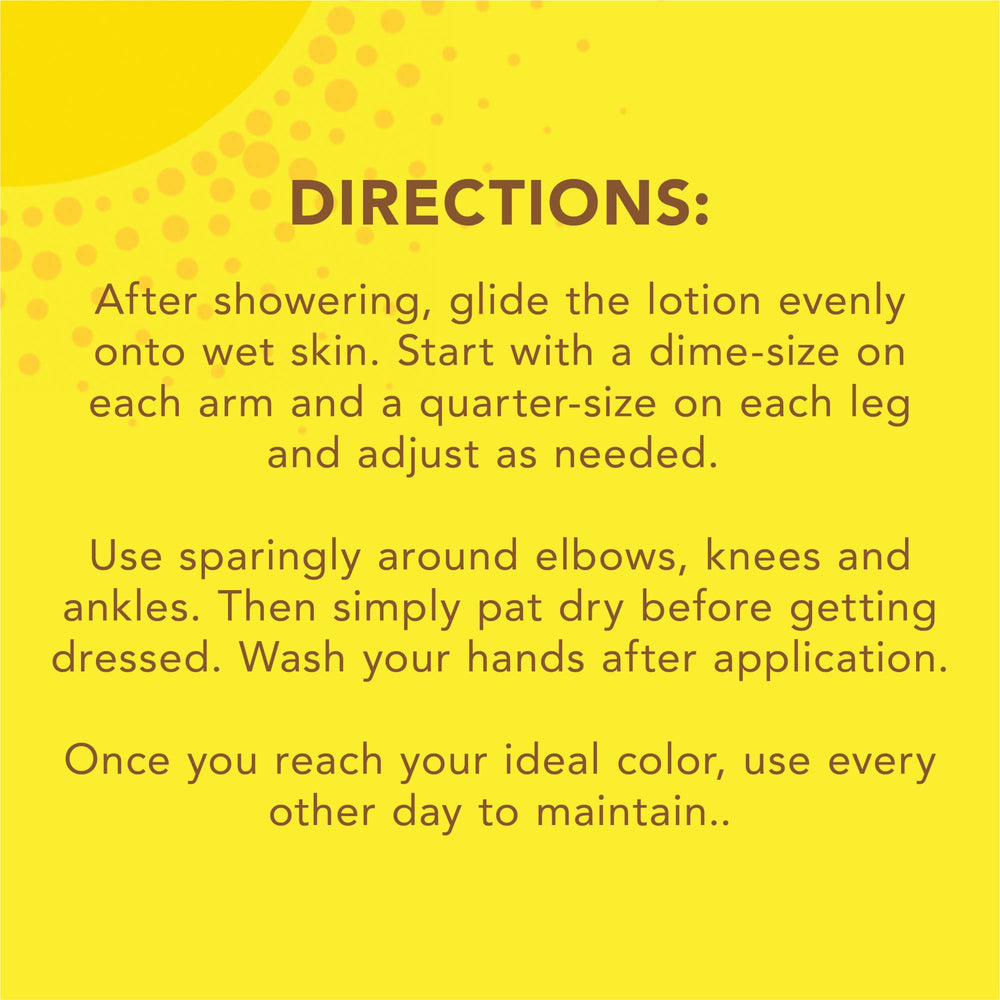 Secado rápido para vestir sin retrasos con Jergens Natural Glow.