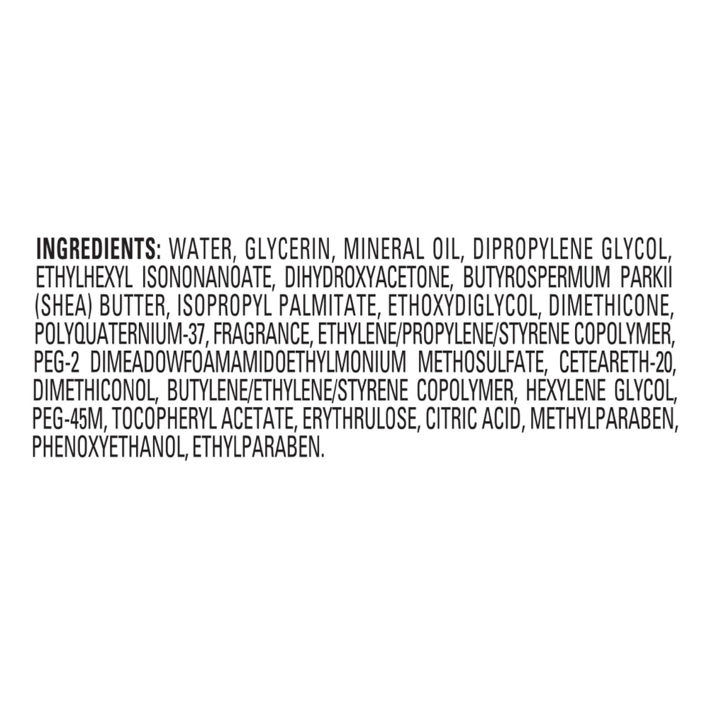 Aplicación sobre piel mojada con Jergens Natural Glow para difuminar el color.