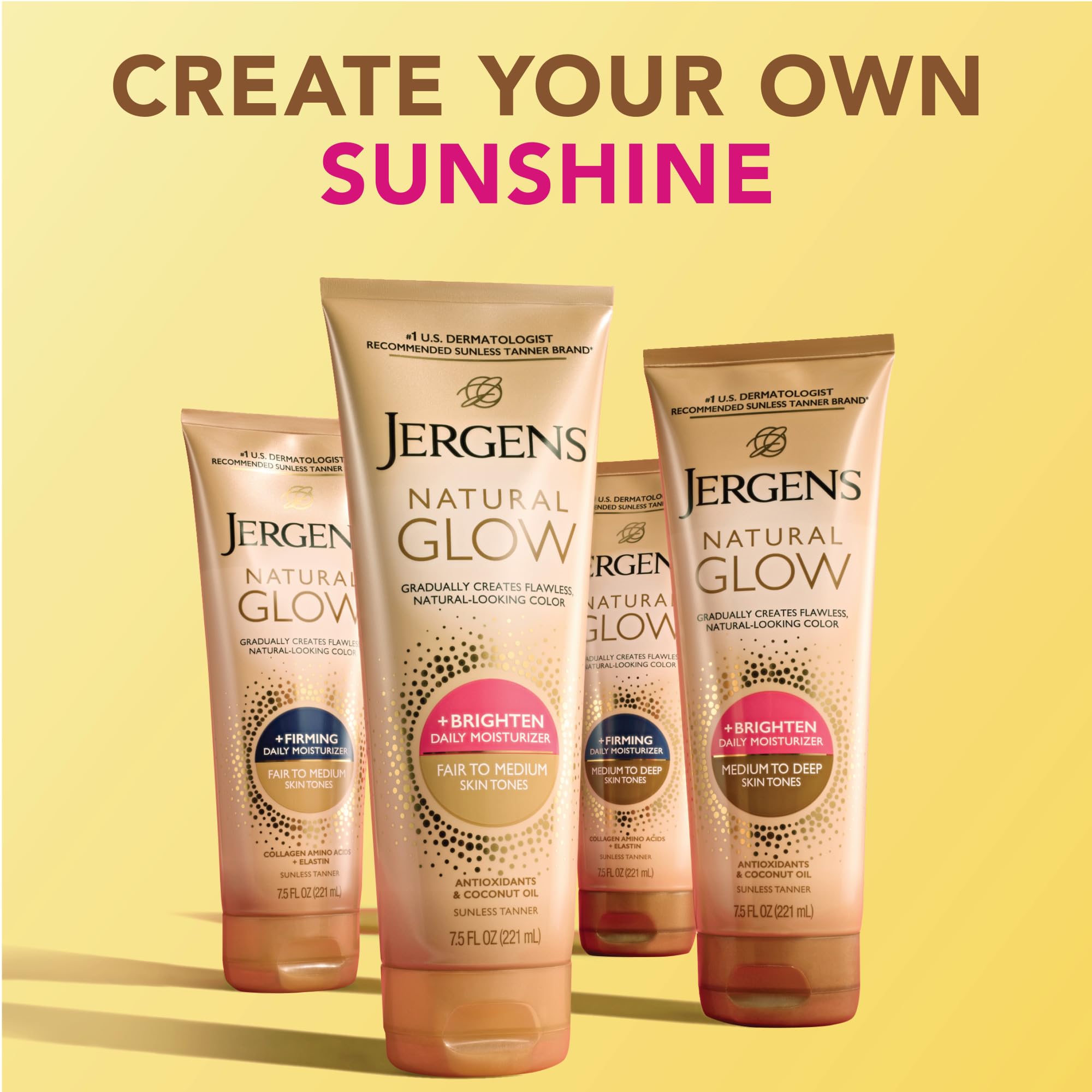 Uso diario de Jergens Natural Glow para piel nutritiva y suave