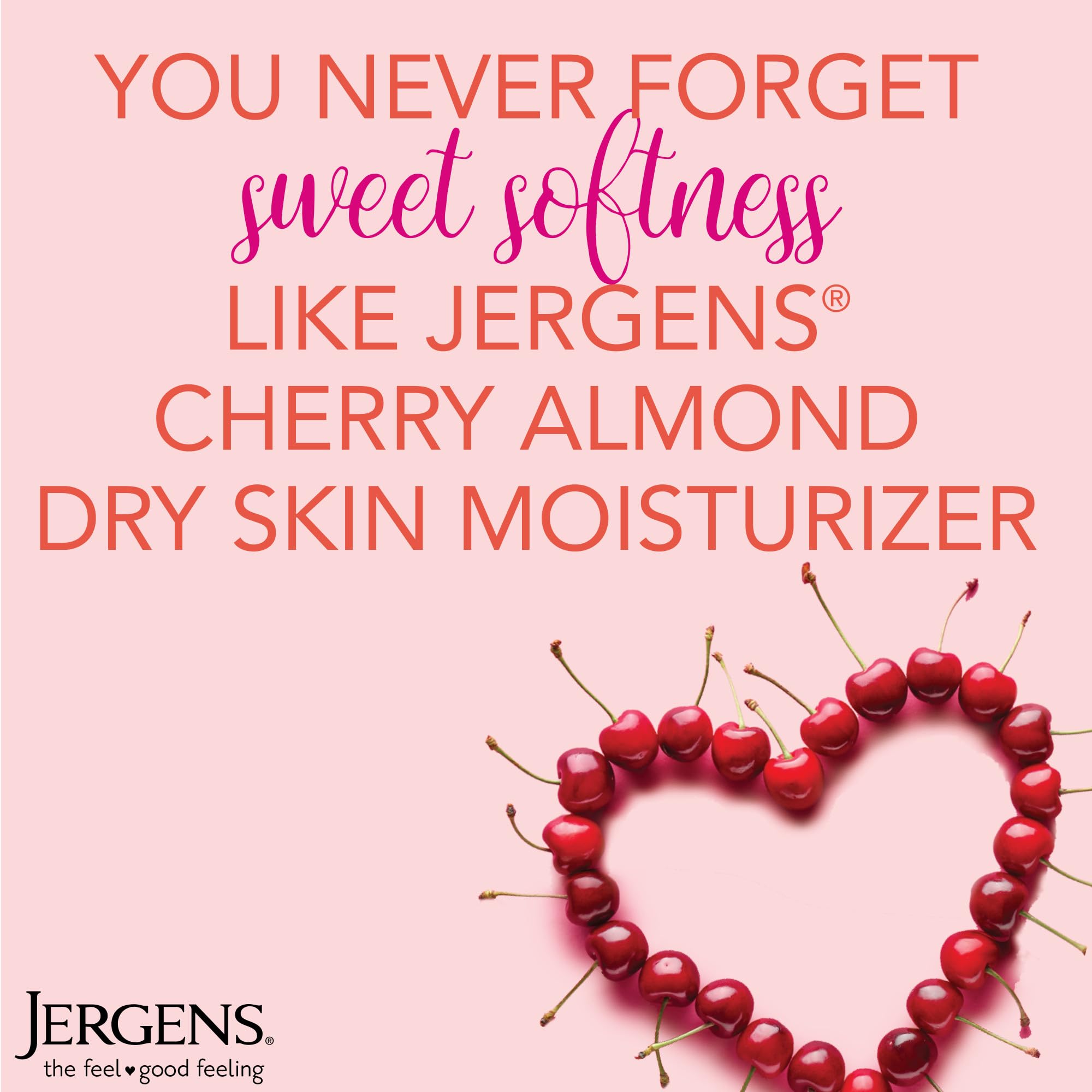 Textura ligera y absorción rápida de Jergens Original Scent para piel suave.