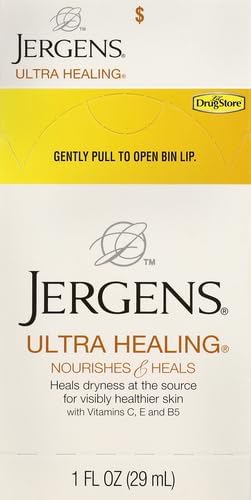Jergens Ultra Healing, aplicación en mano, hidrata piel seca tras lavar