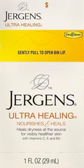 Jergens Ultra Healing, aplicación en mano, hidrata piel seca tras lavar