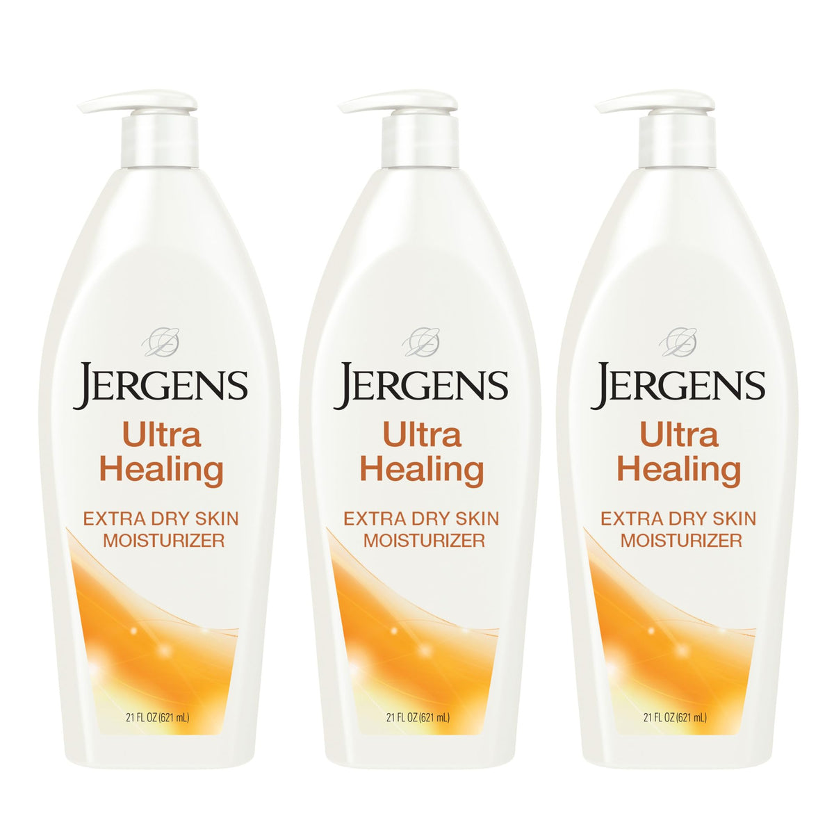 Jergens Ultra Healing, envase-aplicacion-suave, facilita una aplicación controlada y agradable.