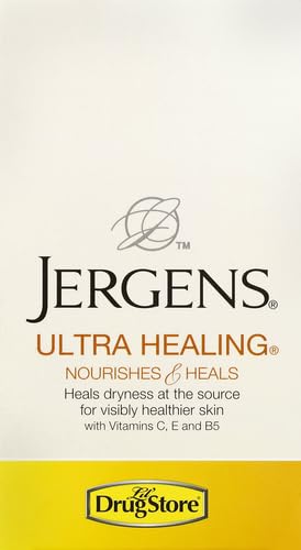 Jergens Ultra Healing Lotion para codos y rodillas, absorción rápida