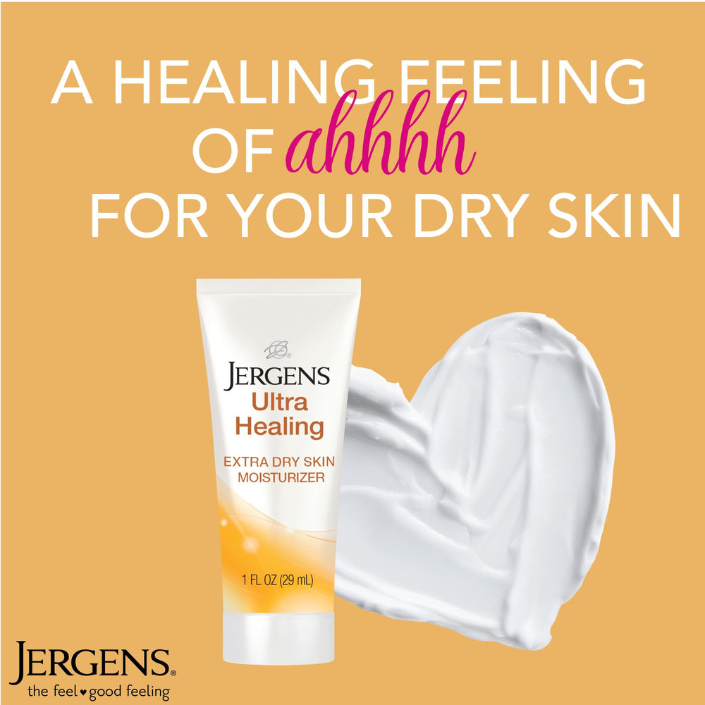 Pies con piel seca suavizados por Jergens Ultra Healing