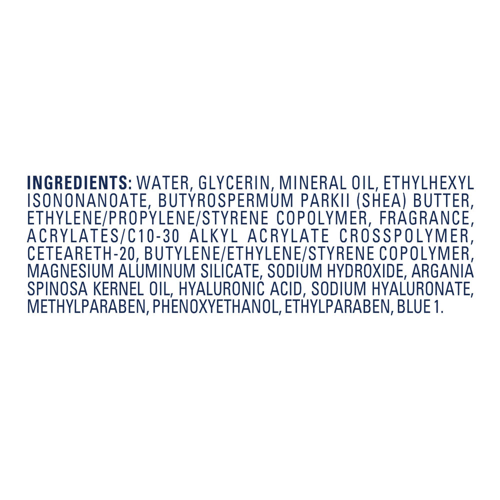 Moisture absorption on wet skin with Jergens product in action.
