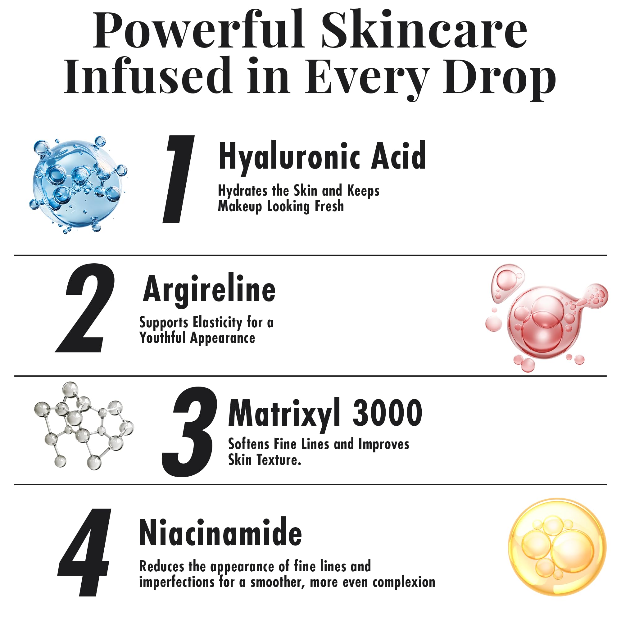Jerome Alexander MagicMinerals LiquidSilk Air Primer, apto para todas las edades y tipos de piel.