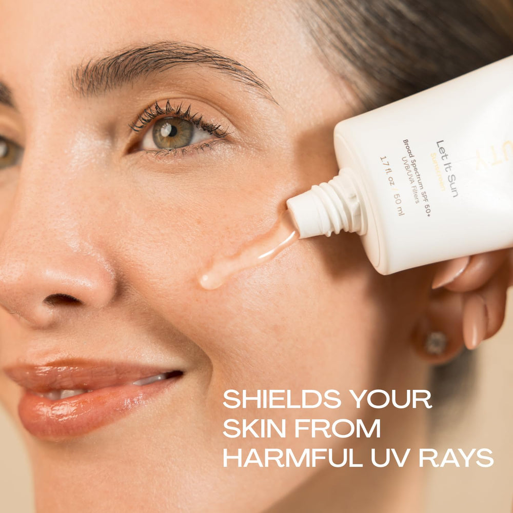 JESS BEAUTY Let it Sun Green Tea image suggests antioxidant support