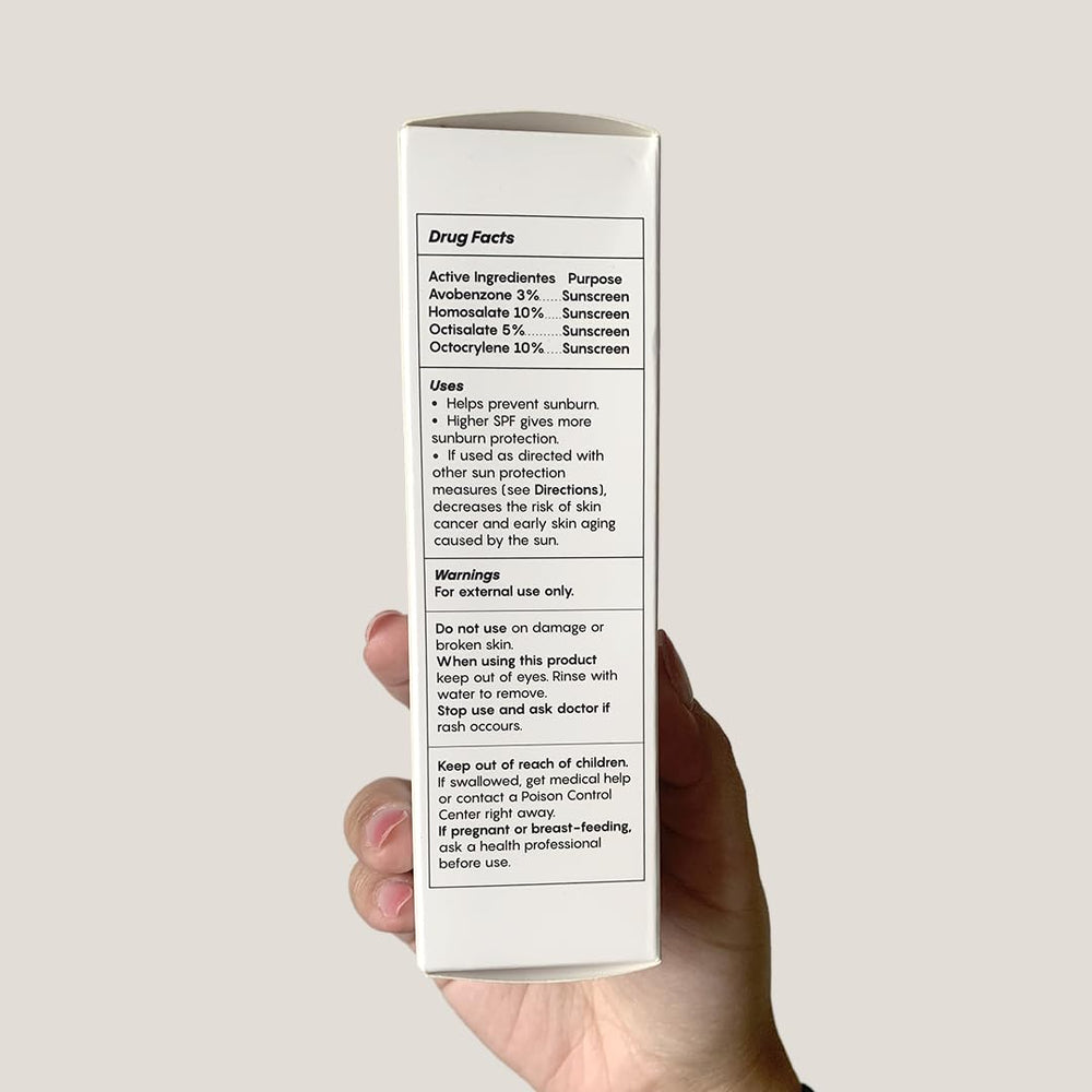 JESS BEAUTY Let it Sun packaging image shows portable 1.7 fl oz bottle