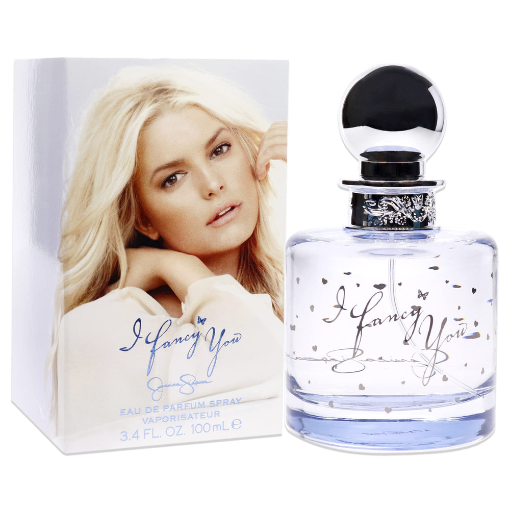 Jessica Simpson I Fancy You packaging outer box, gift-ready presentation