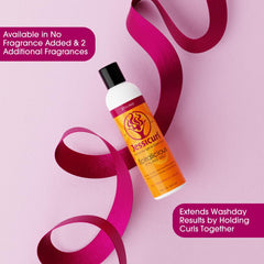 Frizz control with Spiralicious gel for smooth, shiny curls.
