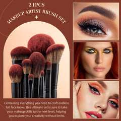 Jessup eyeshadow blending brush angled tip for smooth blending