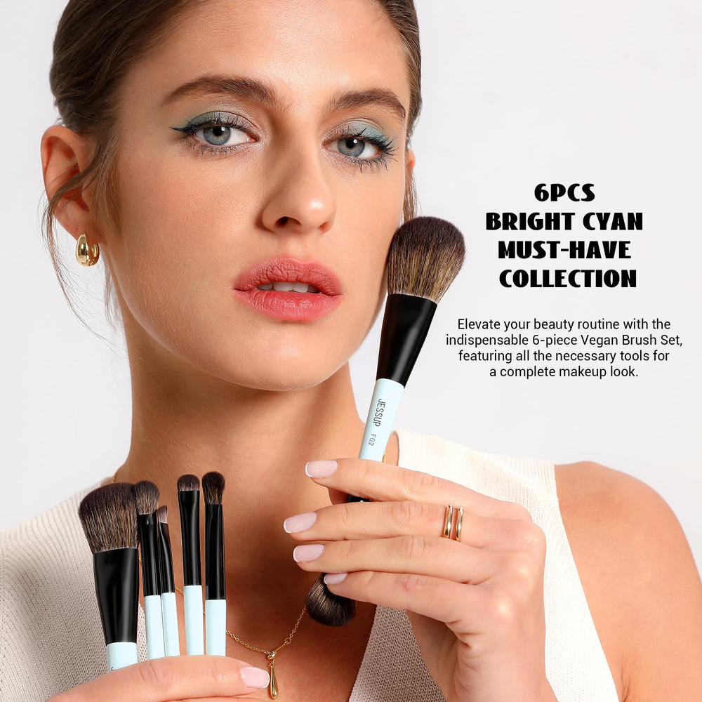 Jessup blush-highlight brush delivers soft color and natural glow