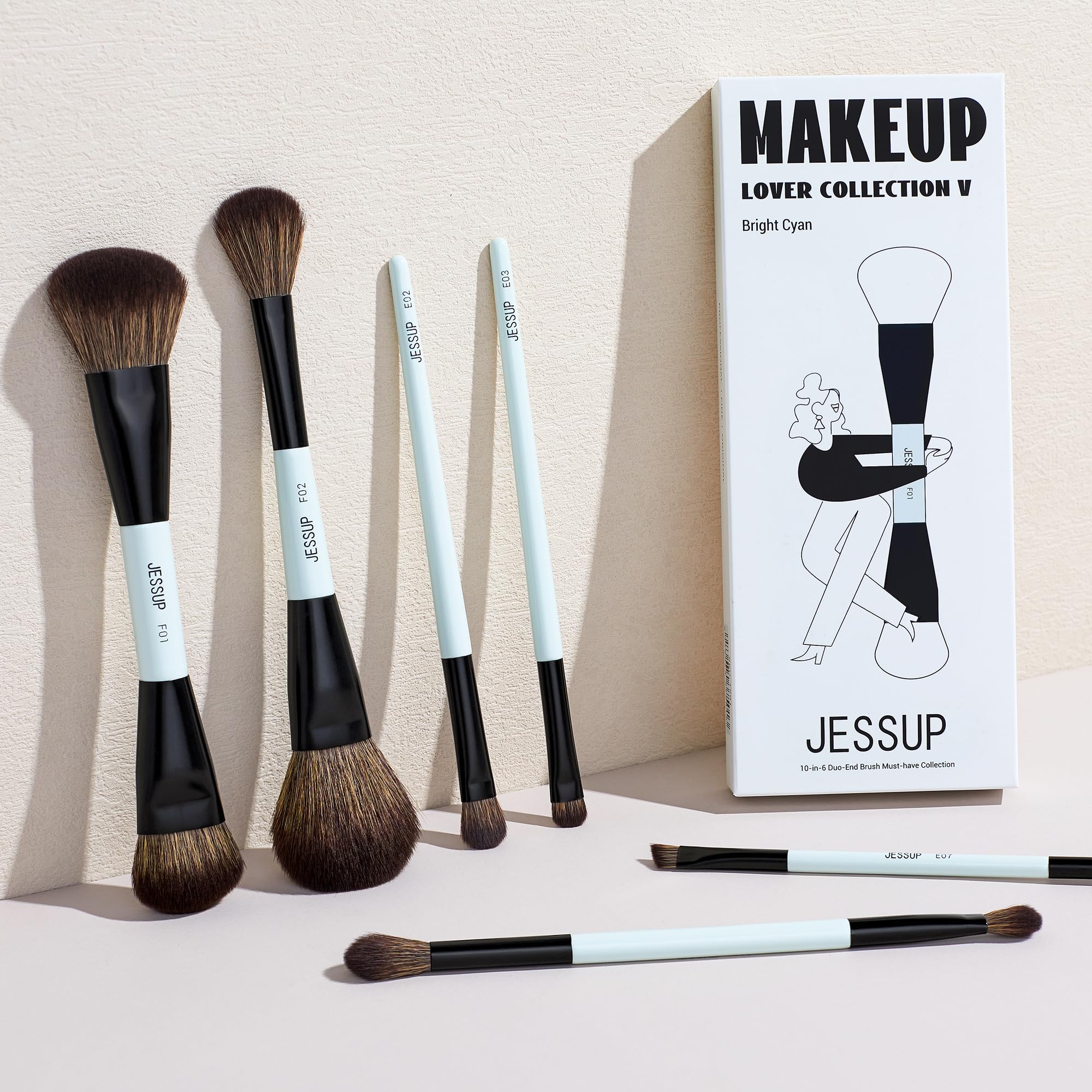 Jessup bright cyan handle packaging showcases elegant, gift-ready design