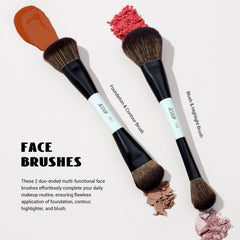 Jessup eyeshadow brushes enable precise placement and seamless blending