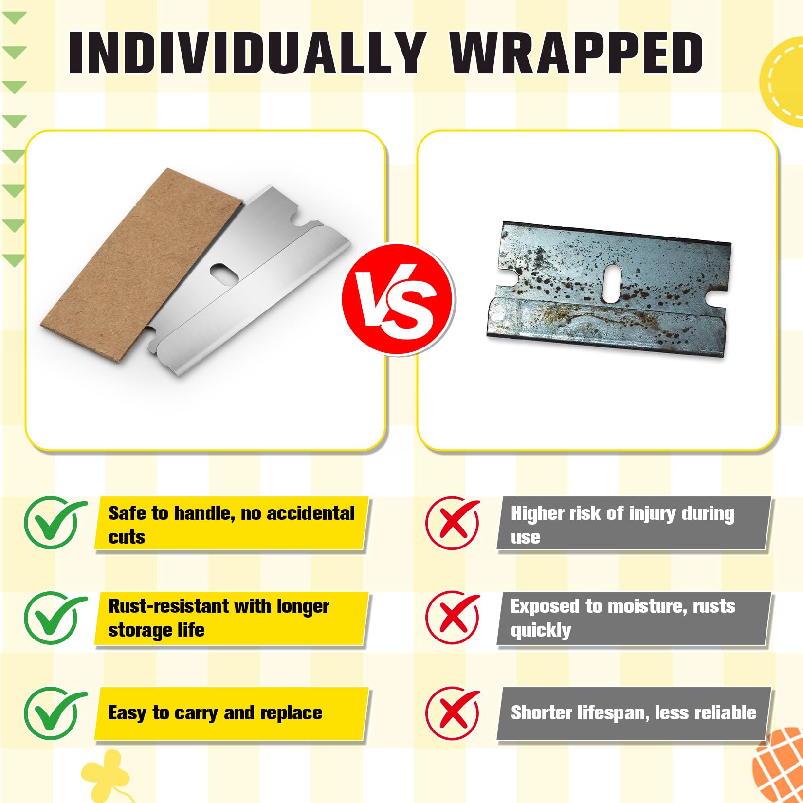 Jetmore bulk packs reduce restocking and blade costs.