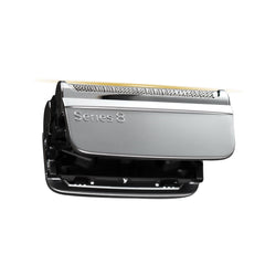 JEVONG Series 8 three-flex floating heads close-up capturing more hairs per pass.