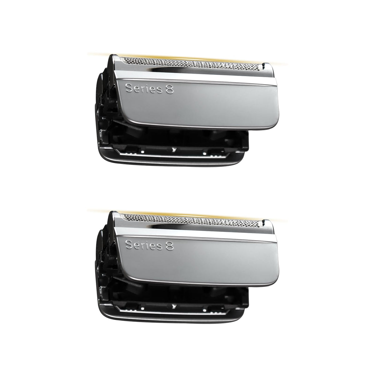 JEVONG Series 8 replacement head with flexible floating blades for a close, comfortable shave.