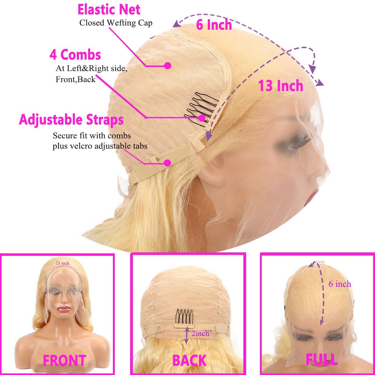 Jewhaut 613 HD transparent lace enhances invisibility and breathability