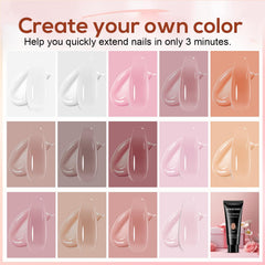 JEWHITENY base coat and top coat set for durable finishes