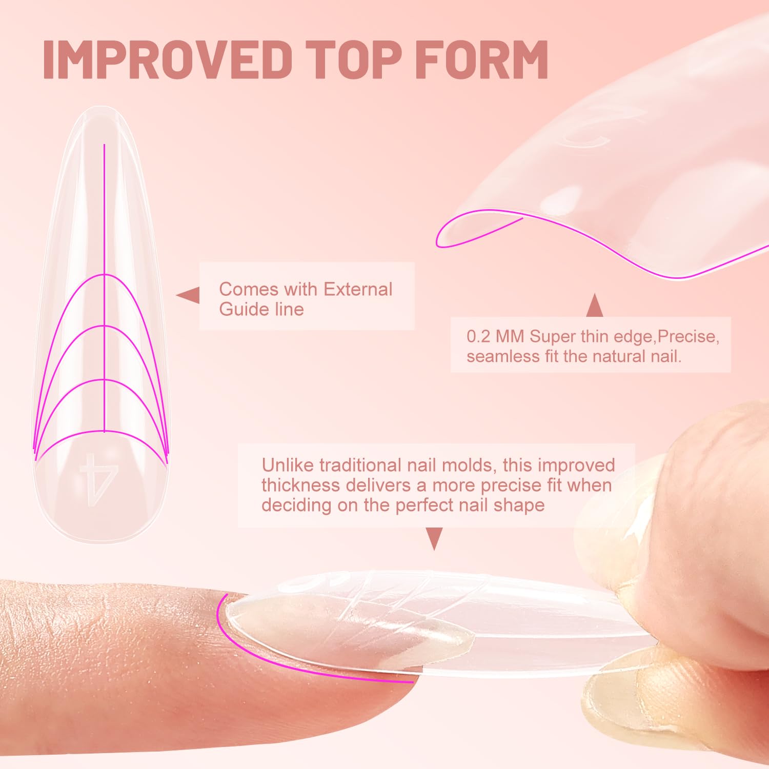 JEWHITENY reusable dual forms offer long-lasting durability for repeated gel applications