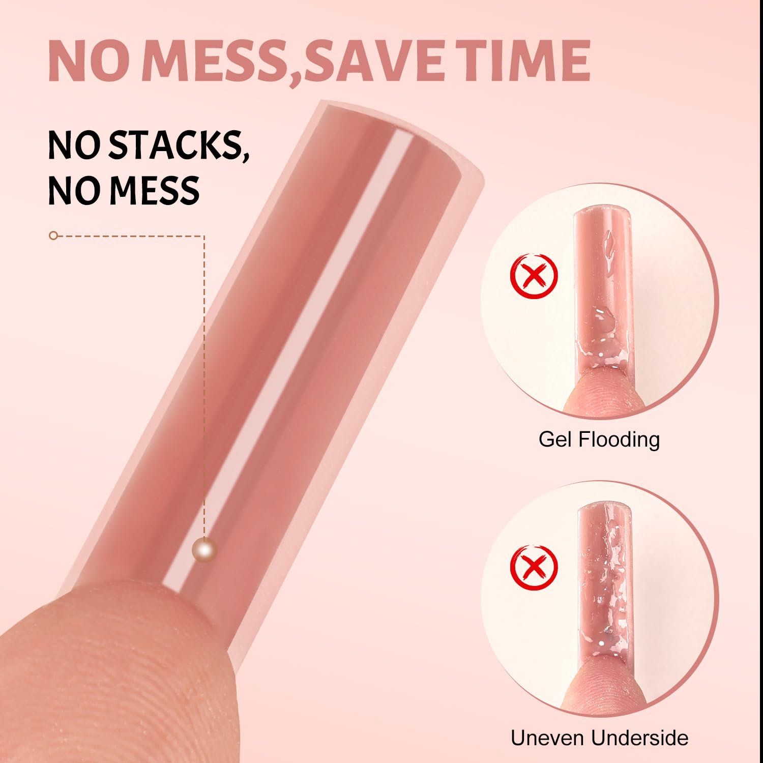 JEWHITENY sandwich-nails-dual-forms promote smooth surfaces with fewer polishing steps