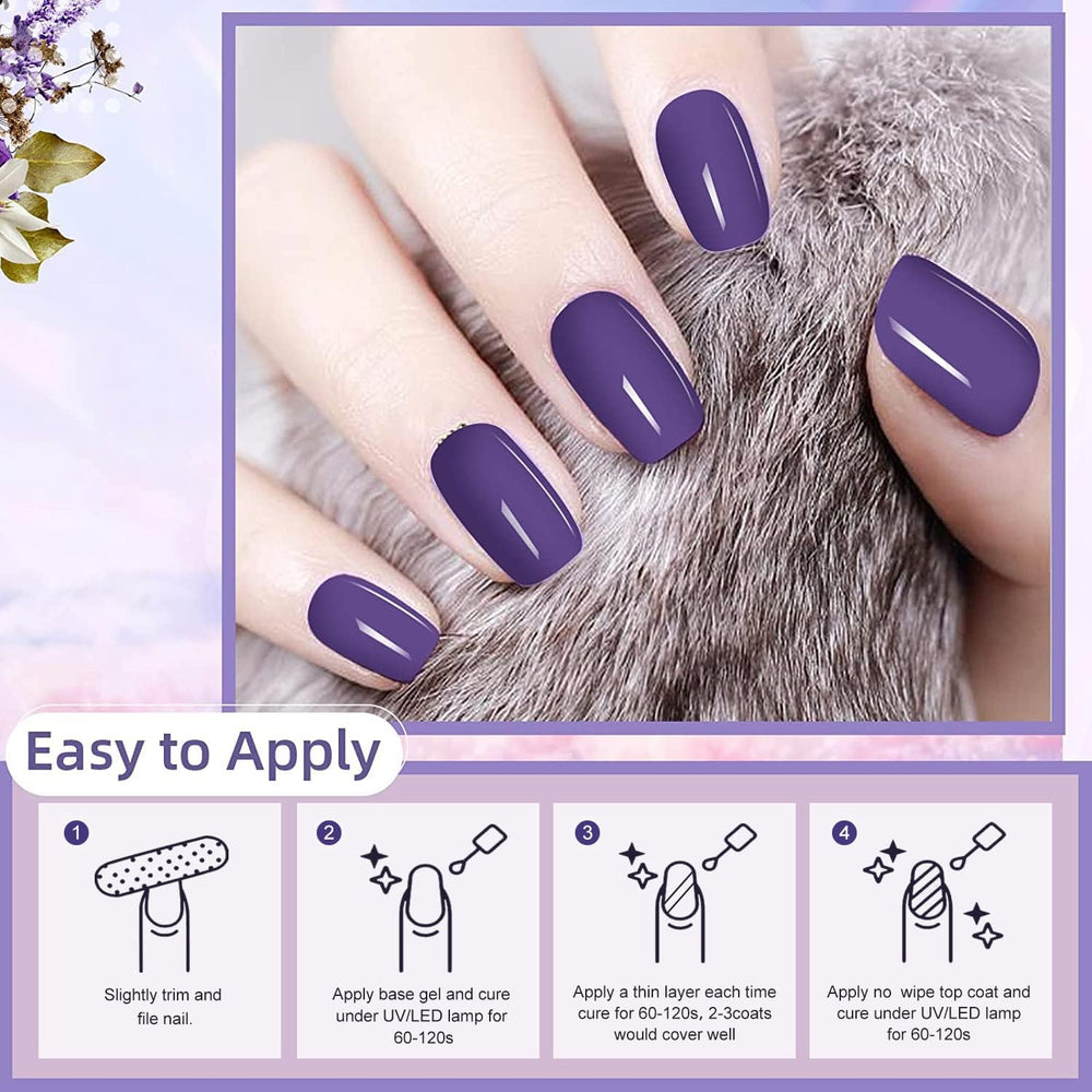 JEWHITENY top and base coat set demonstrates glossy and matte finishes