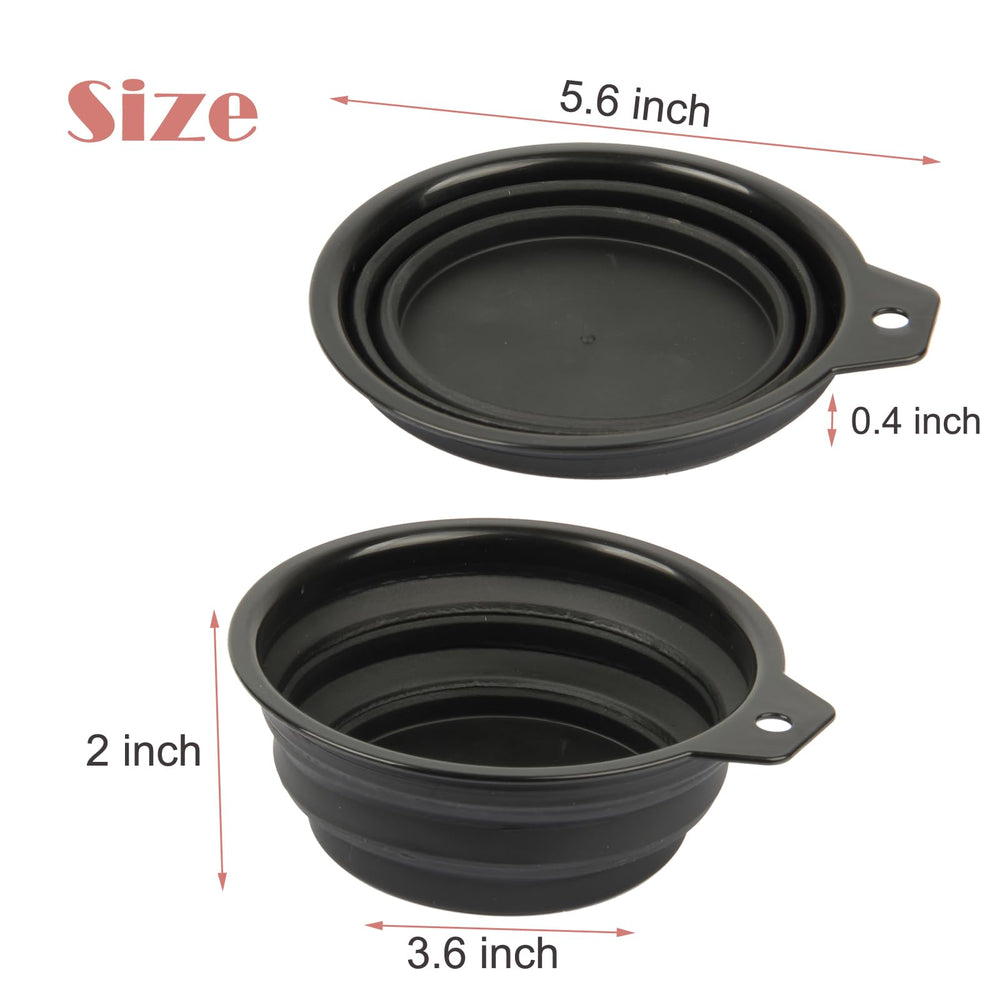 JFFX folding mixing bowl with silicone handle for easy storage
