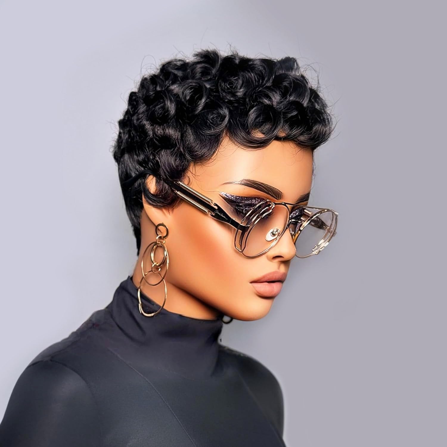 Jgzpfo Pixie Cut Wig cap construction highlights breathable secure fit