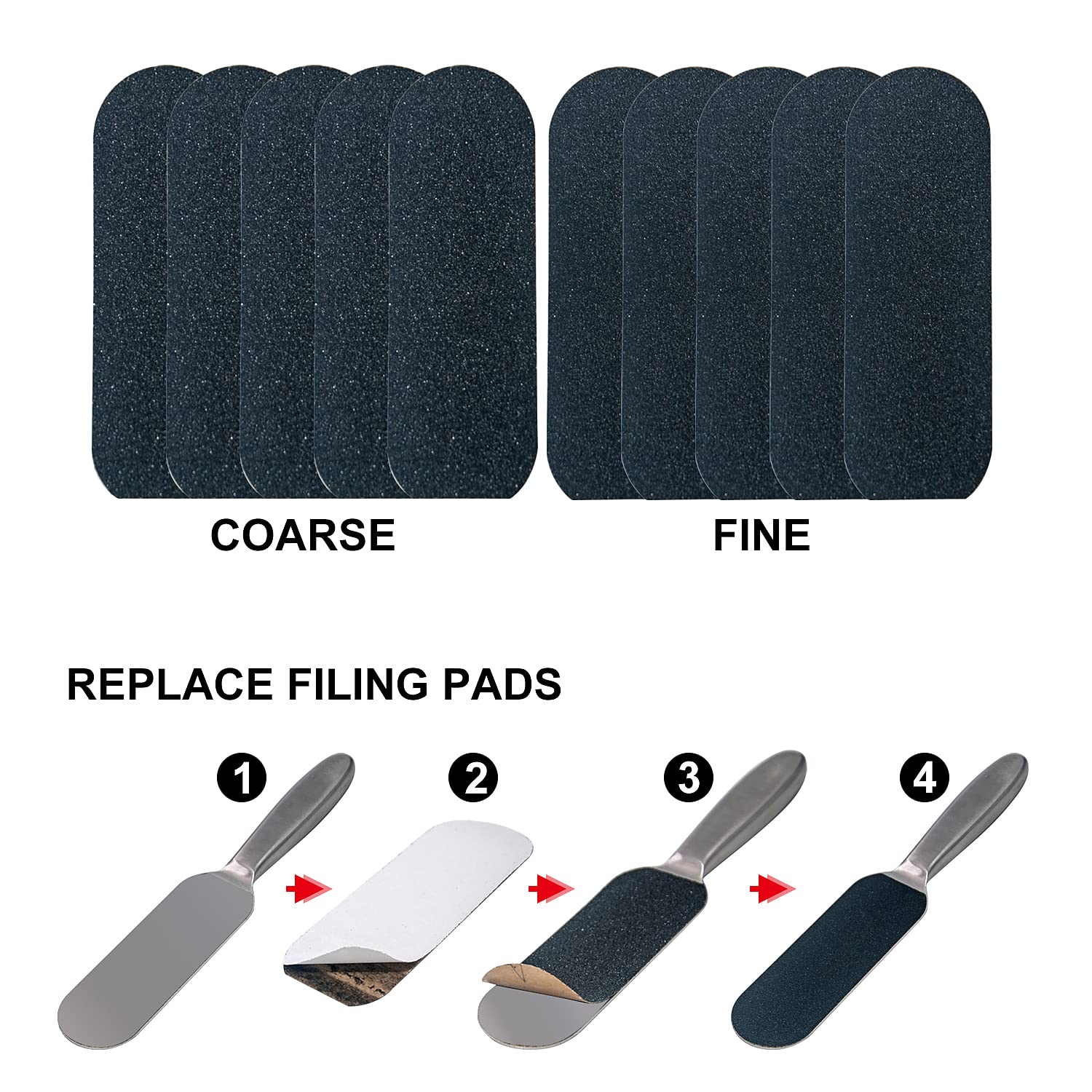 JHFGJGH ergonomic steel body highlights comfortable grip during pedicure sessions