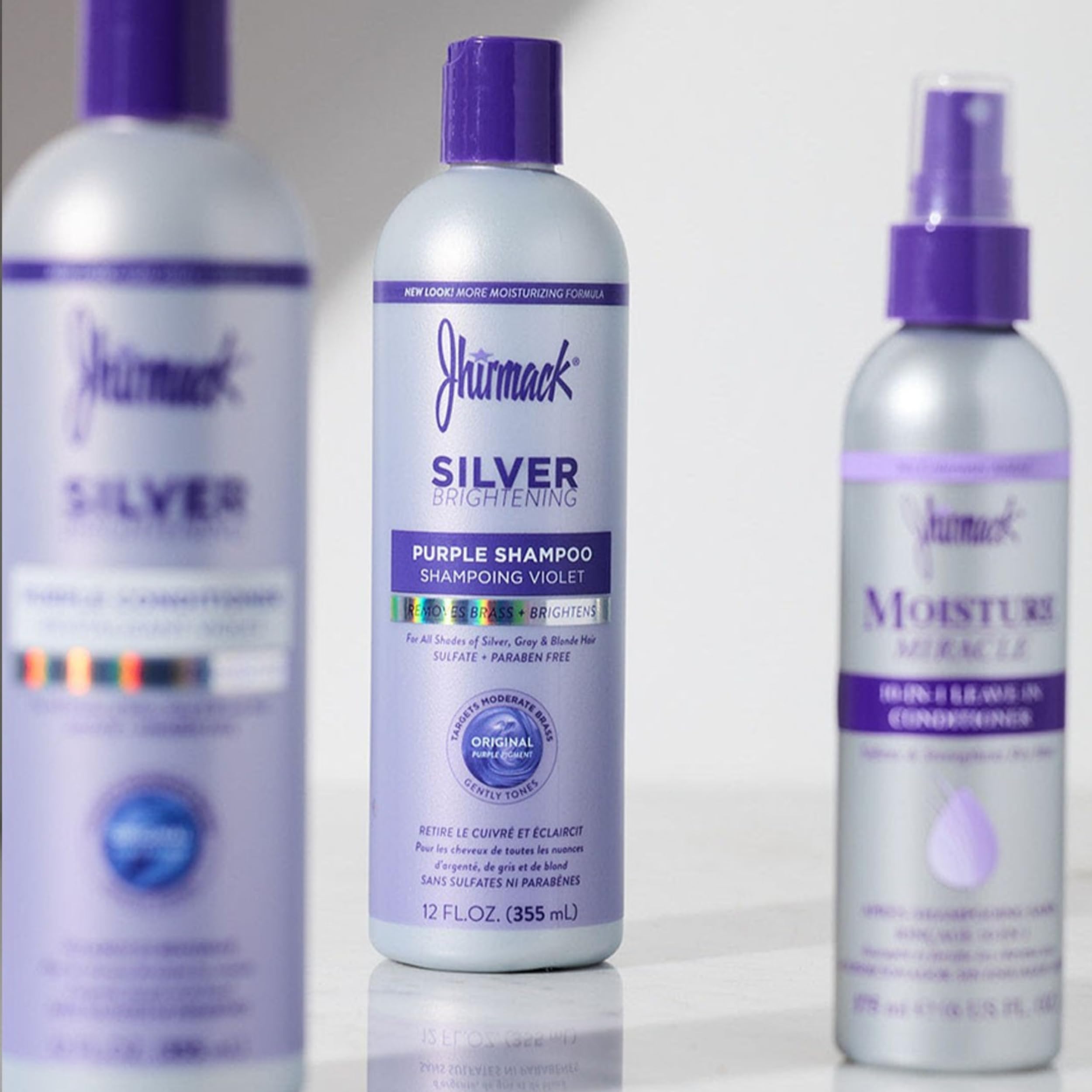 Jhirmack uso diario 10-en-1 para cabello suave.