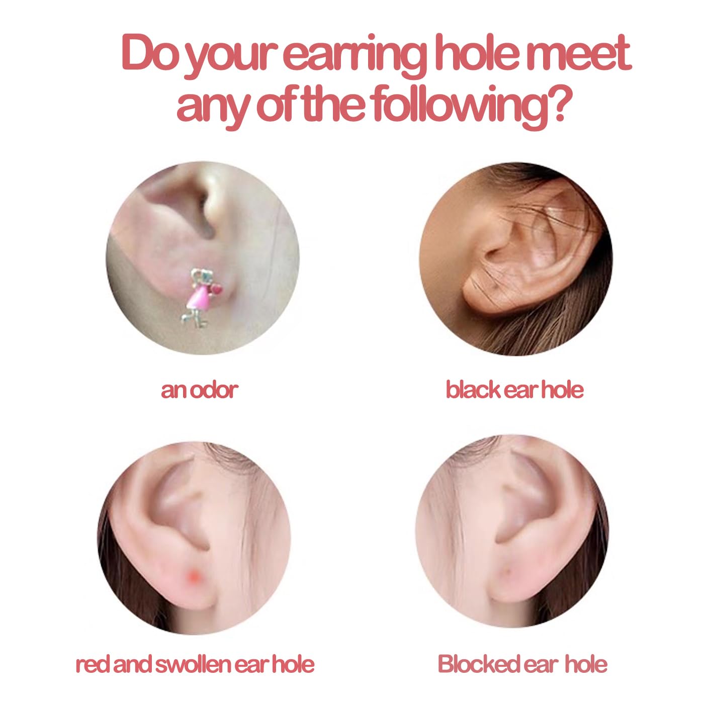 JHKED portable ear hole cleaner packs easily for home, office, or travel care.