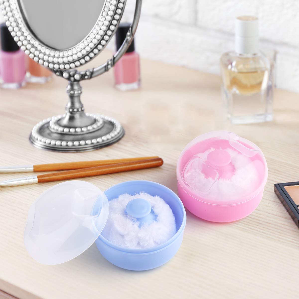 JIAKAI easy-application puff helps even baby powder distribution