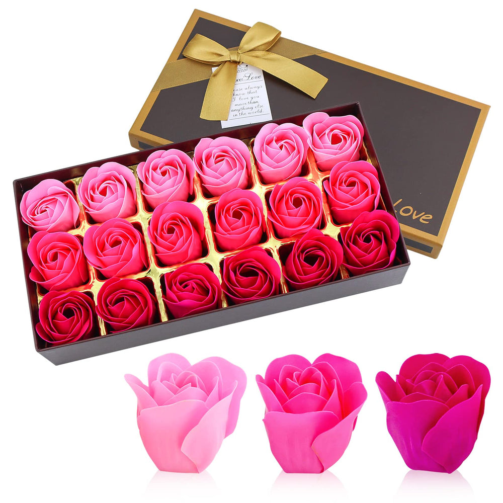 JIALEEY floral scented soap rose petals for elegant handwashing and home decor.