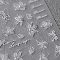 JIALITFUN diseños 5D repujados para uñas, textura elegante y moderno.