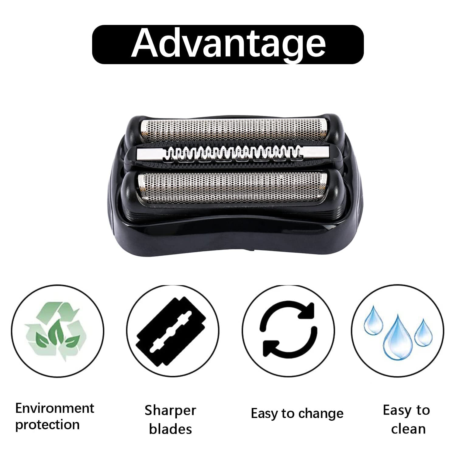 JIANCENGYU lifting-and-cutting technology, helps capture more hair efficiently.