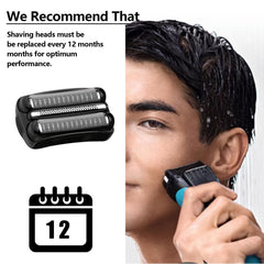 JIANCENGYU compatible 21B head for Braun Series 3, for versatile use.