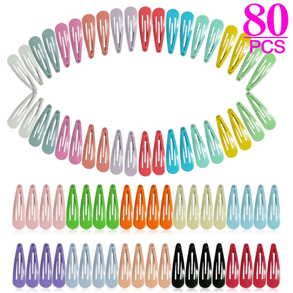 Jiaron prendedores cabello 20 colores, combinan con atuendos diarios y estilos variados.