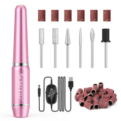 JIASHENG USB nail drill portable for on-the-go manicures and pedicures