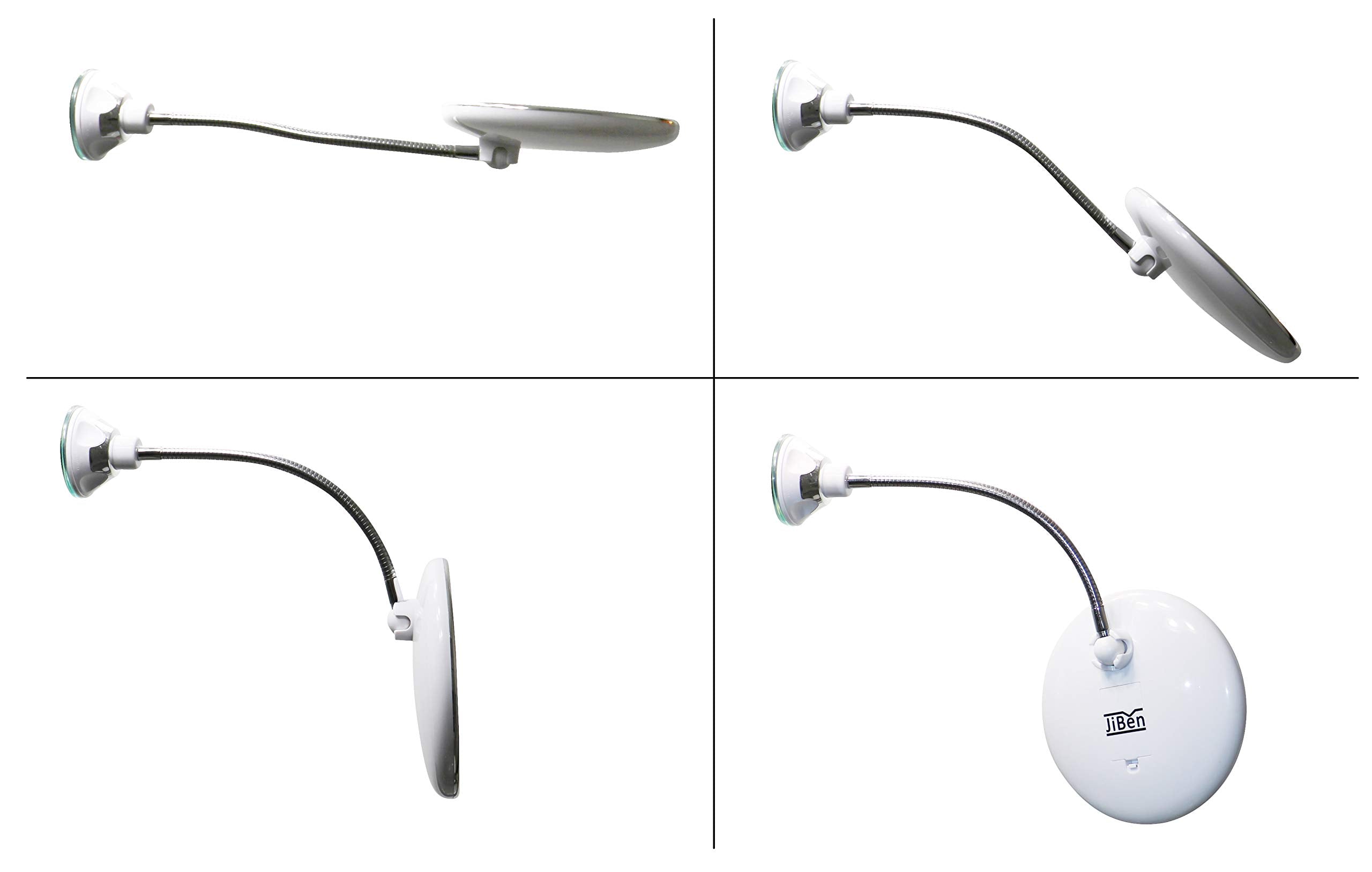 JiBen 360-degree rotating arm with secure suction for adjustable viewing.
