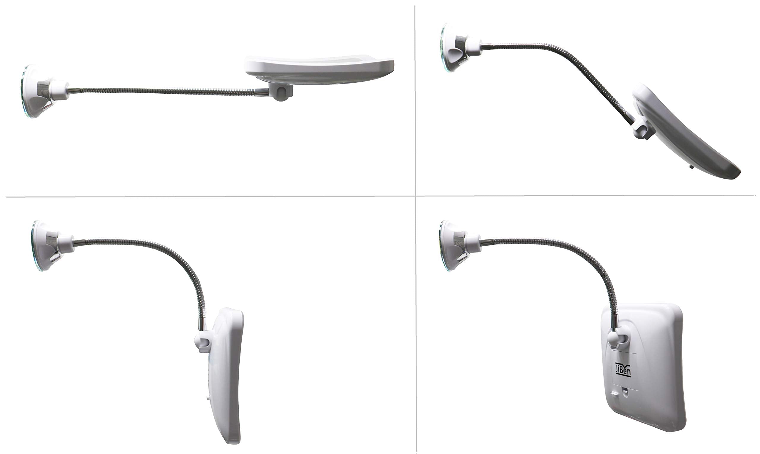 JiBen square mirror with 10X magnification for close detail