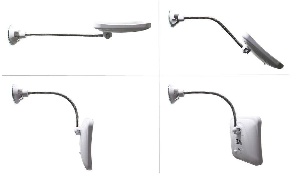 JiBen square mirror with 10X magnification for close detail