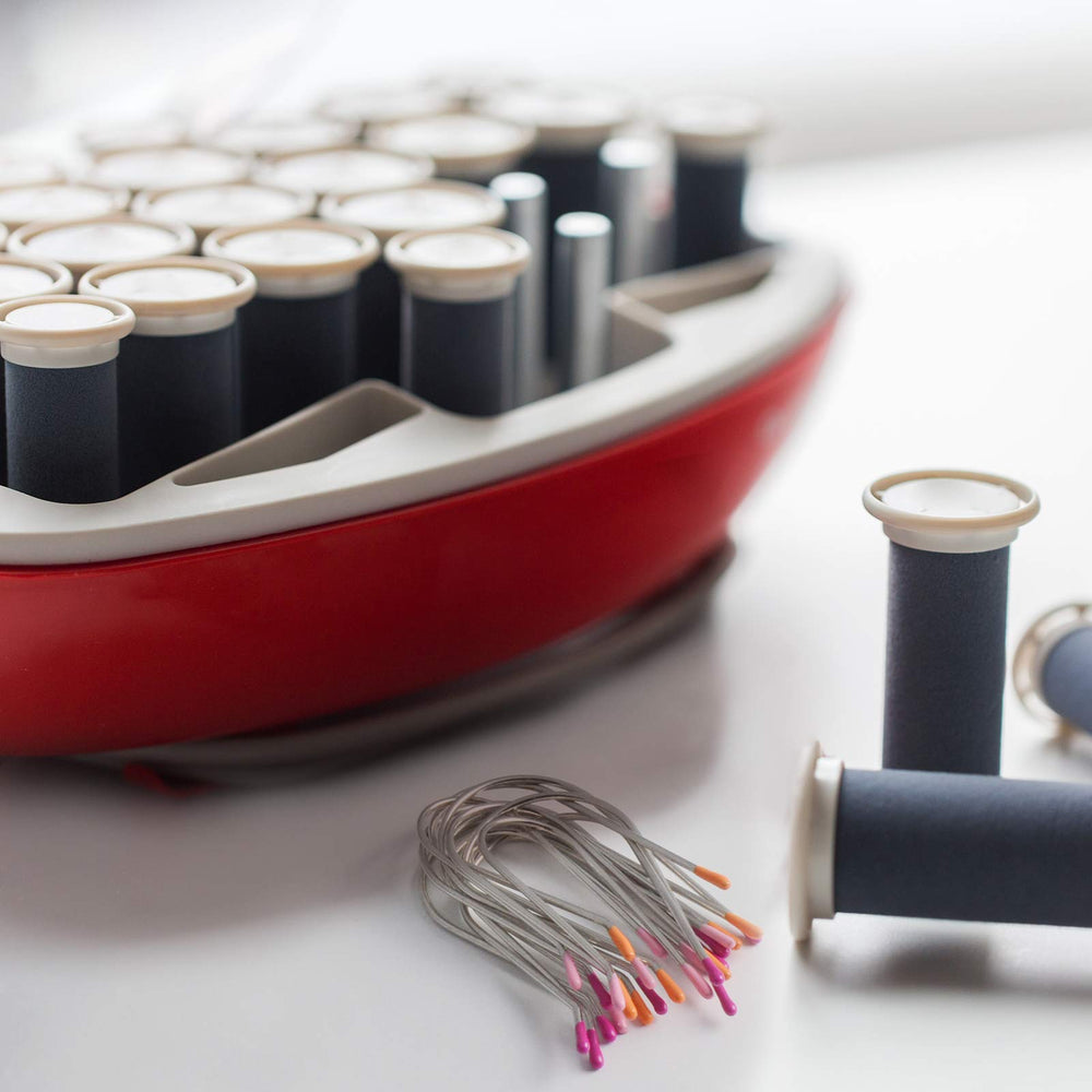 Jicoyin curler clips packaging showing 20-piece set for versatile styling