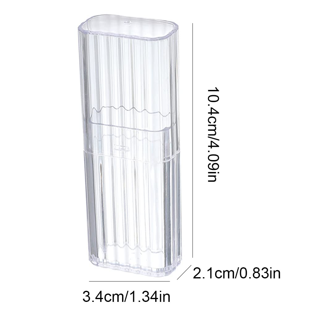 JIEDALIN compact cotton swab box keeps spaces tidy