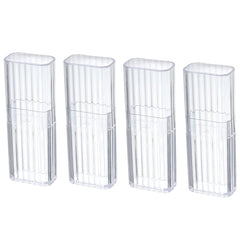 JIEDALIN cotton swab holder travel 4pc keeps items organized for on-the-go use
