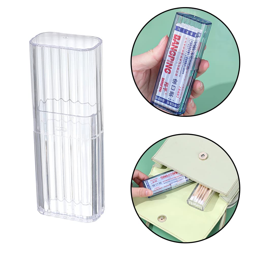 JIEDALIN mini cotton swab case dustproof for portable storage